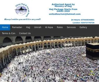 Cheaphajjandumrahdeals.com(We provide chaep hajj and umrah packages 2020. Spiritual journey to Masjid al Aqsa 2020) Screenshot