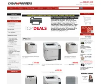 Cheaphpprinters.com(Refurbished printers) Screenshot