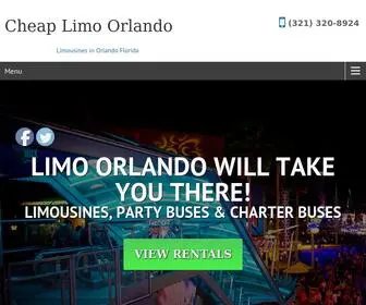 Cheaplimoorlando.com(Limousine Rental Orlando) Screenshot