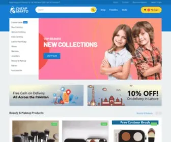 Cheapmarto.com(Pakistan's best online shopping store) Screenshot