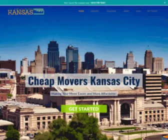 Cheapmoverskansascity.com(Cheap Movers Kansas City) Screenshot