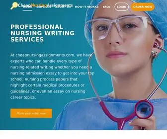 Cheapnursingassignments.com(cheapnursingassignments) Screenshot