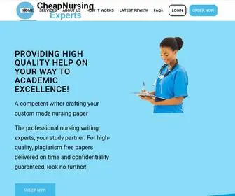 Cheapnursingexperts.com(Cheap Nursing Experts) Screenshot