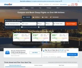 Cheapoair.com(Flights, Hotels & Car Rentals) Screenshot