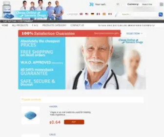 CheaponlinegeneriCDrugs.com(Cheap Online Generic Drugs) Screenshot