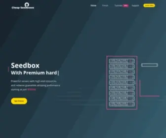 Cheapseedboxes.com(Best Seedbox/VPS Advice Cheapest & Reliable) Screenshot