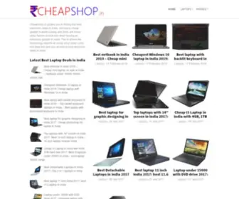 Cheapshop.in(Best Electronic Deals in India) Screenshot