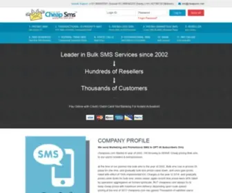 Cheapsms.com(Bulk sms) Screenshot