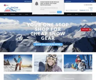 Cheapsnowgear.com(Cheap Snow Gear) Screenshot