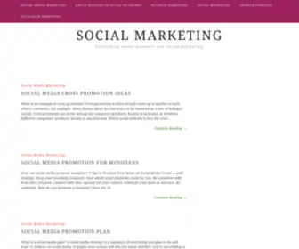 Cheapsocialmarketing.com(Social marketing) Screenshot