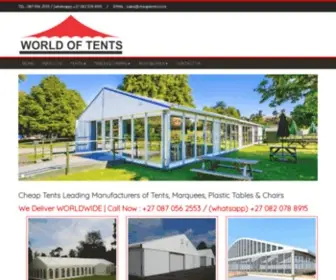 Cheaptents.co.za(Cheap Tents for Sale SA) Screenshot