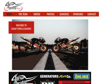 Cheapthrillsracing.com(Cheapthrillsracing) Screenshot