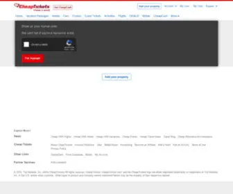 Cheapticket.com(Bot or Not) Screenshot