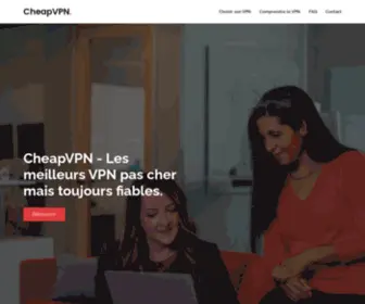 CheapVPN.org(Les meilleurs VPN pas cher) Screenshot