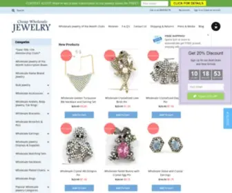 Cheapwholesalejewelry.com(Wholesale Jewelry and Accessories) Screenshot