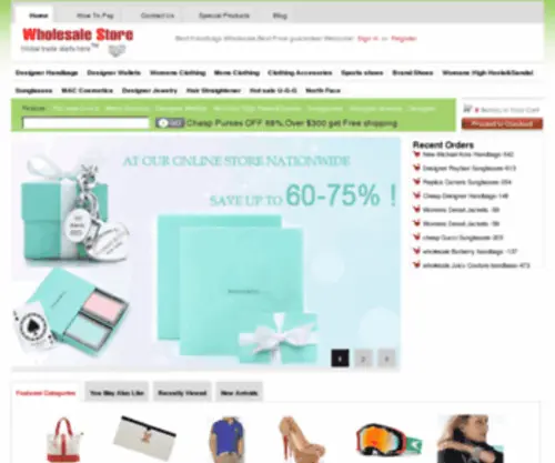 Cheapwholesalevip-Store.com(Cheap Designer Handbags) Screenshot