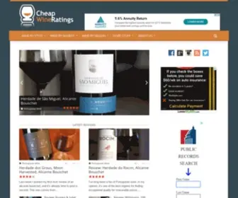 Cheapwineratings.com(Cheap Wine Ratings) Screenshot