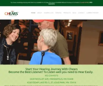 Chearsaudiology.com(Minneapolis Hearing Aid Loss Audiologists) Screenshot