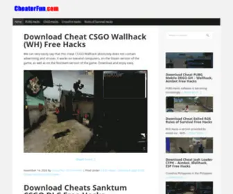 Cheaterfun.com(Dit domein kan te koop zijn) Screenshot