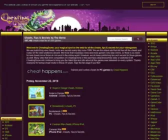 Cheatingdome.com(Cheating Dome) Screenshot