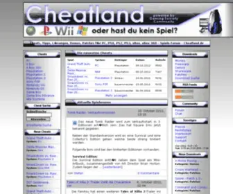 Cheatland.de(Lösungen) Screenshot