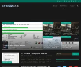 Cheatz0NE.com(CheatZ0ne Game Hacking and Cheat Downloads) Screenshot