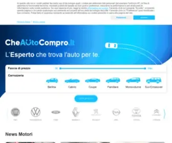 Cheautocompro.it(Benvenuti su) Screenshot