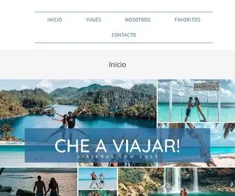 Cheaviajar.com(CHE A VIAJAR) Screenshot