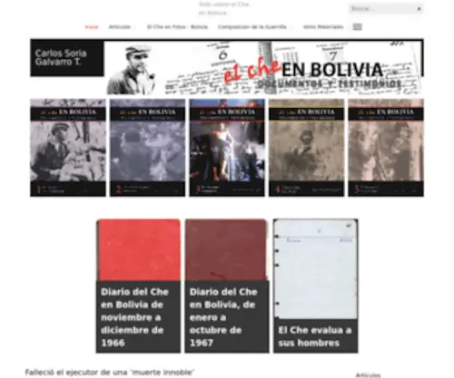 Chebolivia.org(Inicio) Screenshot