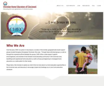 Chechome.org(Christian Home Educators of Cincinnati) Screenshot