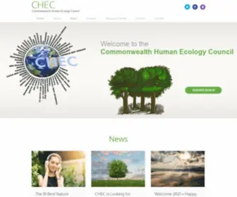 Checinternational.org(CHEC International) Screenshot