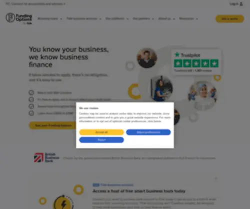 Check-Business.co.uk(The UK's leading marketplace for business finance) Screenshot