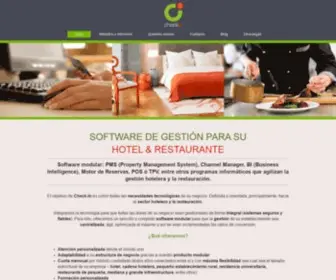 Check-IN.es(Check-In, la solución tecnológica para su hotel y restaurante) Screenshot