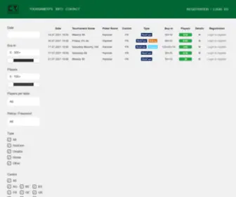 Check-Raise.ch(Tournaments) Screenshot