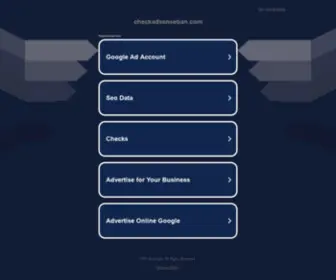Checkadsenseban.com(Check for your website) Screenshot