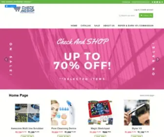 Checkandshop.com(Check And SHOP) Screenshot