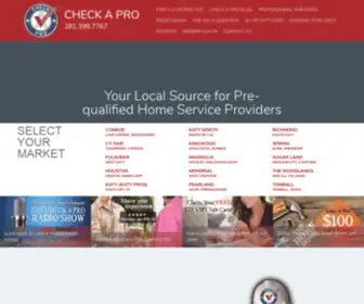 Checkapro.com(CHECK A PR0) Screenshot