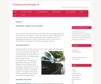 Checkautoschade.nl(Alles over autoschade) Screenshot