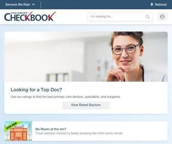 Checkbook.org(Unbiased Ratings and Advice) Screenshot
