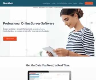Checkboxonline.com(Checkbox Survey) Screenshot