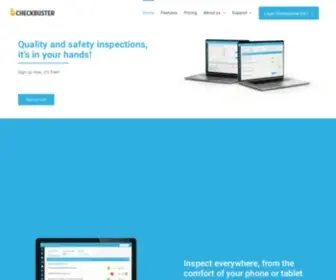 Checkbuster.com(The best inspection app for teams) Screenshot