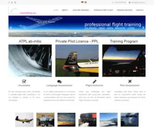 Checkflug.eu(Flugschule) Screenshot