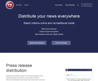 Checkfootball.com(Press Release Distribution) Screenshot