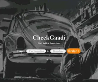 Checkgaadi.com(Checkgaadi) Screenshot