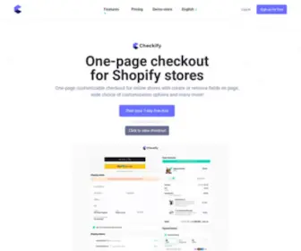 Checkify.pro(The Responsive Shopify Checkout) Screenshot
