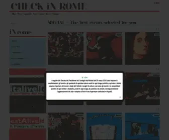 Checkinrome.net(checkinrome) Screenshot