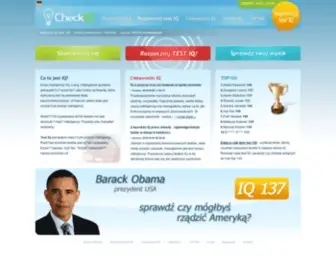 Checkiq.pl(Test IQ) Screenshot