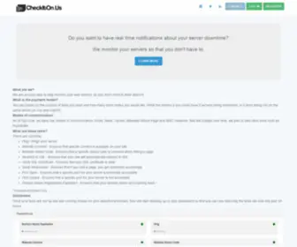 Checkiton.us(Server Monitoring tool) Screenshot