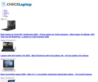 Checklaptop.com(Best Laptop Deals of 2020 handpicked by experts) Screenshot