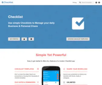 Checklist.com(Checklist Templates & App) Screenshot